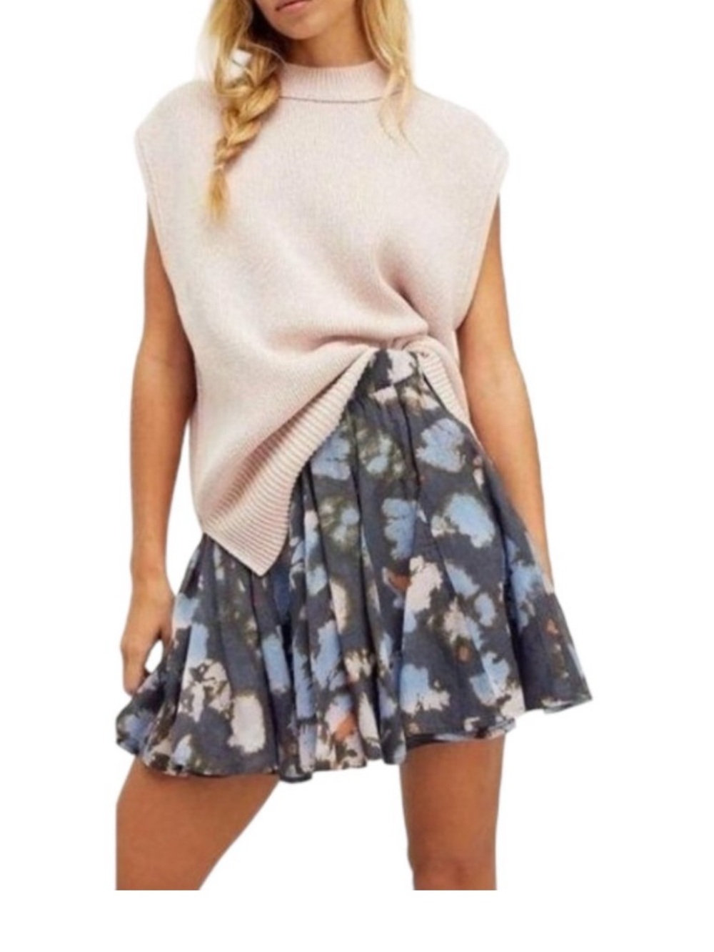 Free People Sway My Way Pull On Skirt